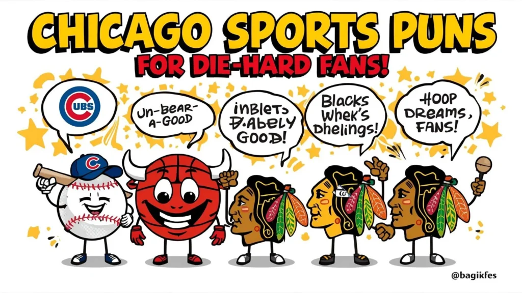Chicago Sports Puns for Die-Hard Fans
