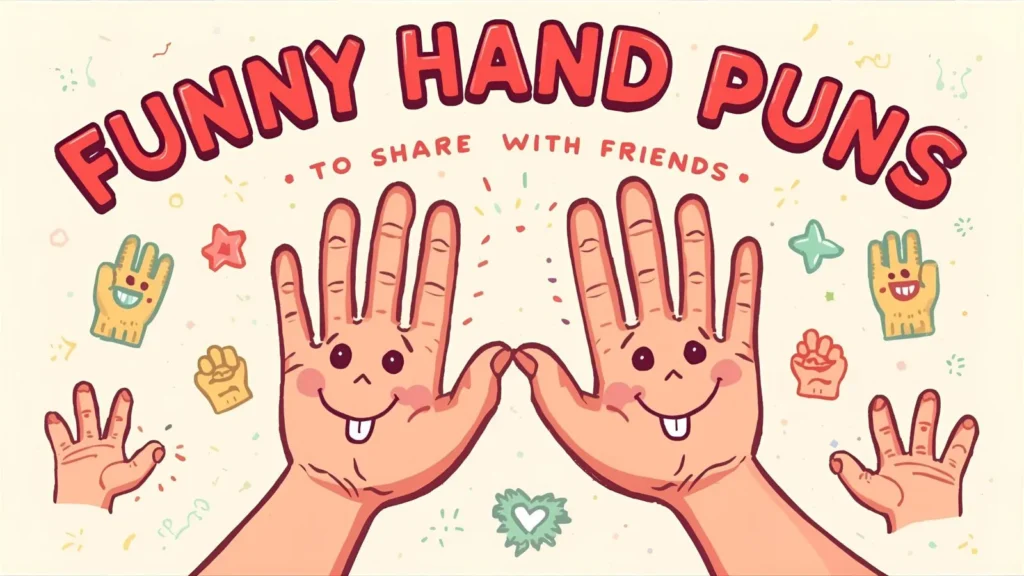 Funny Hand Puns to Share with Friends