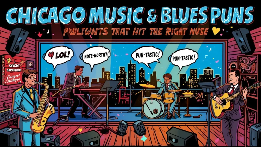  Chicago Music & Blues Puns That Hit the Right Note