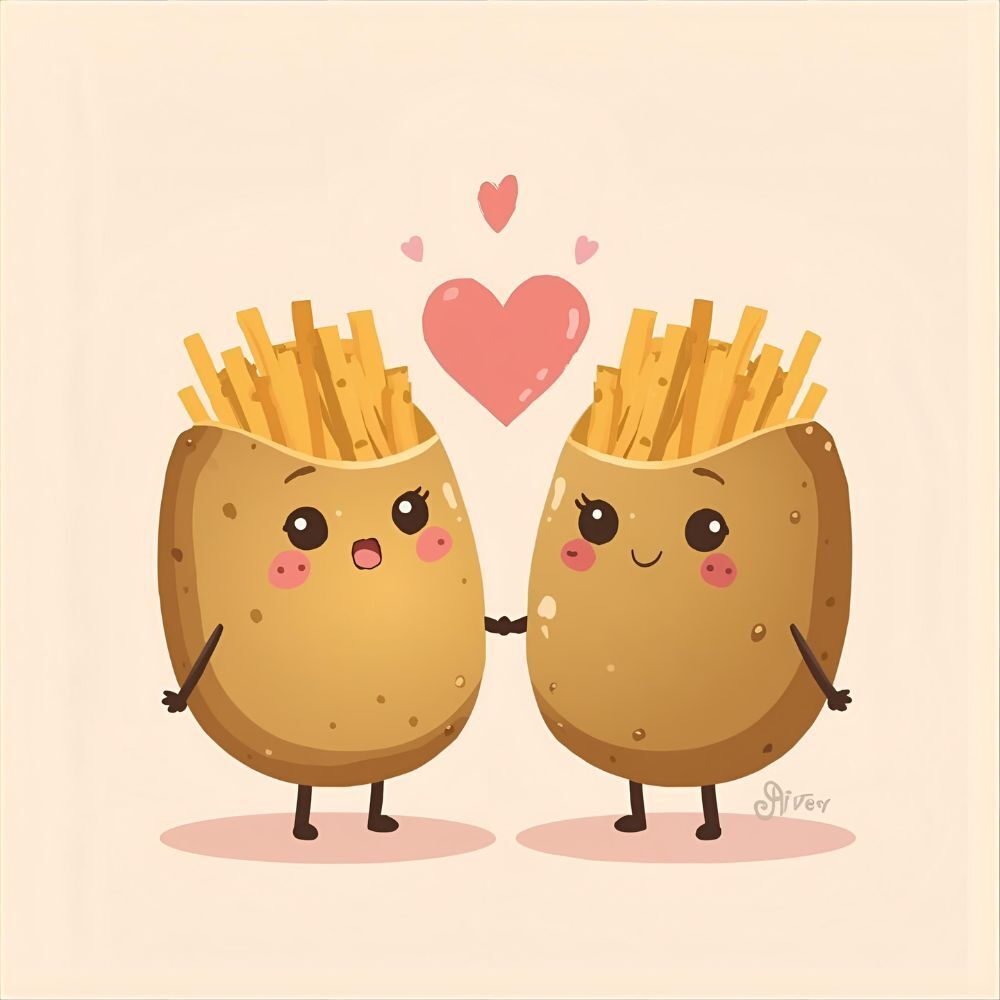 Cute Potato Puns for Couples ❤️