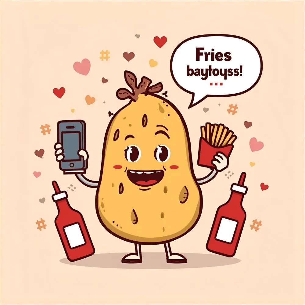 Cute Potato Puns for Couples ❤️