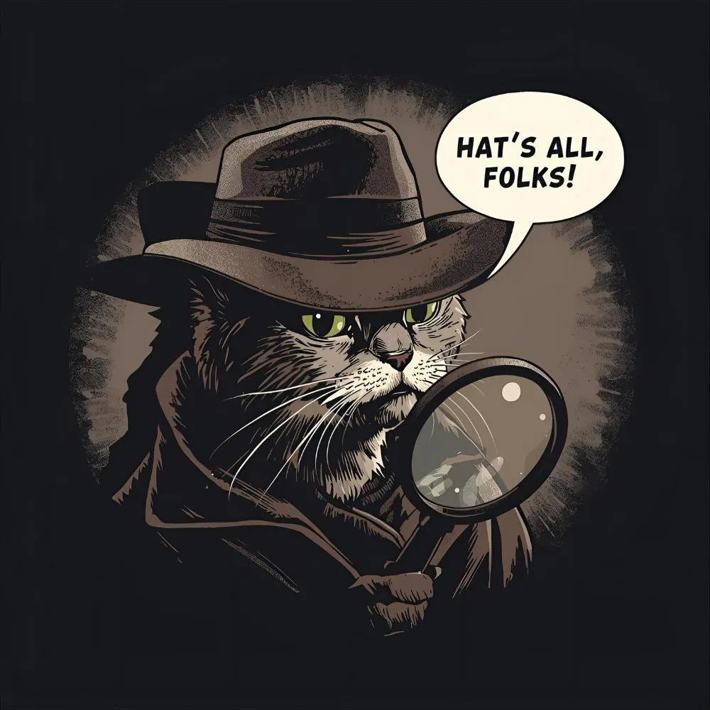 Detective & Mystery Hat Puns