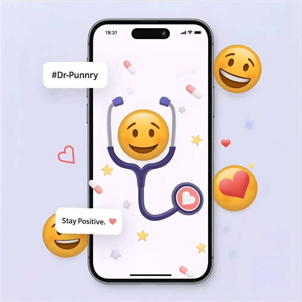 Doctor Puns for Social Media Captions