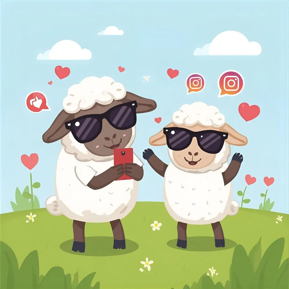 Funny Sheep Puns for Instagram Captions
