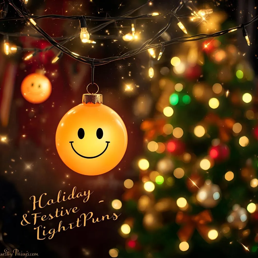 Holiday and Festive Light Puns