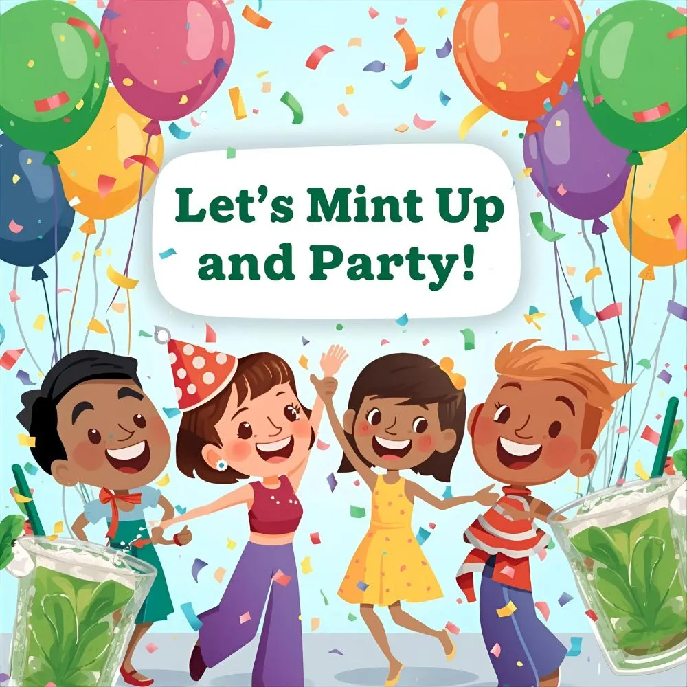 Mint Puns for Parties & Celebrations