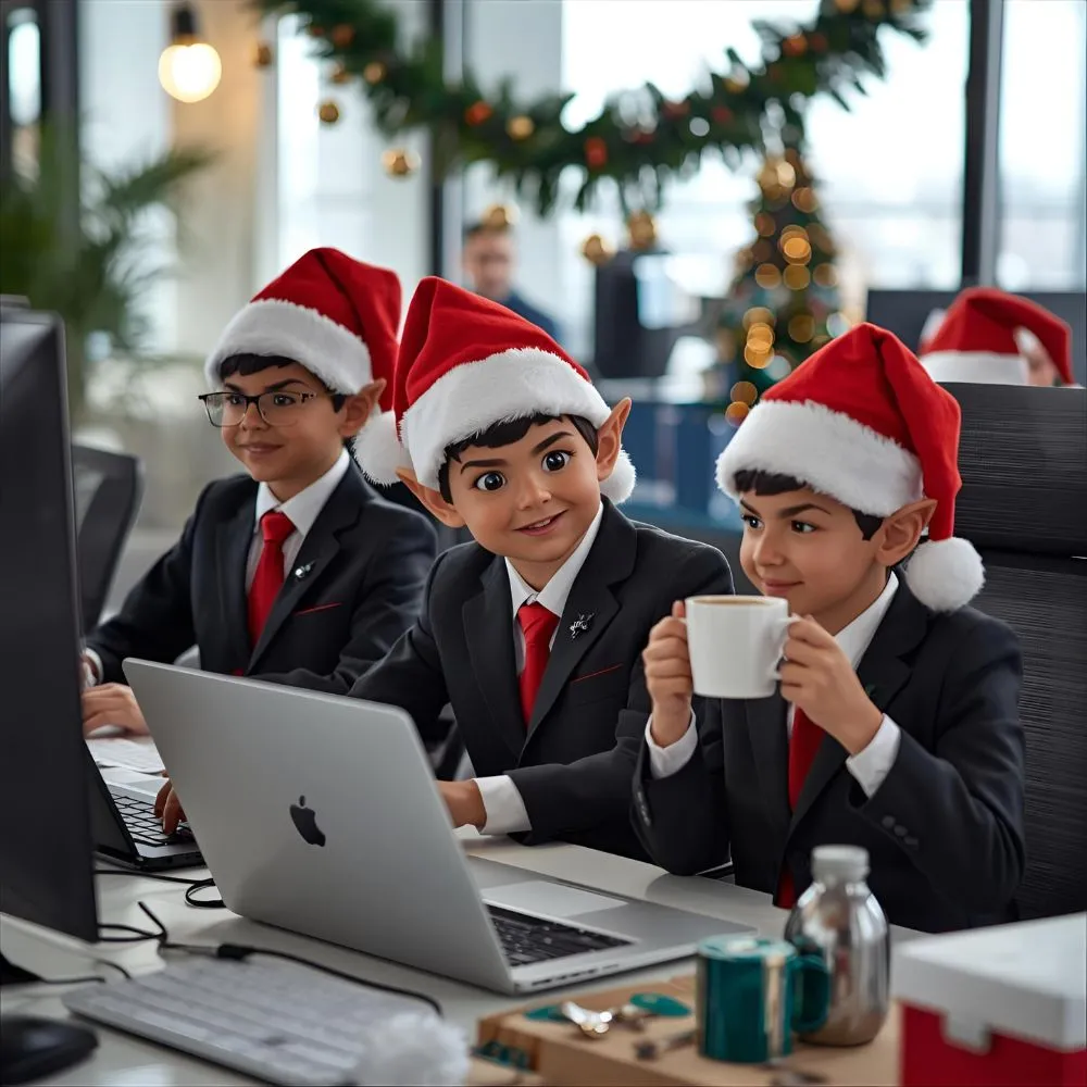 Office Party Elf Puns