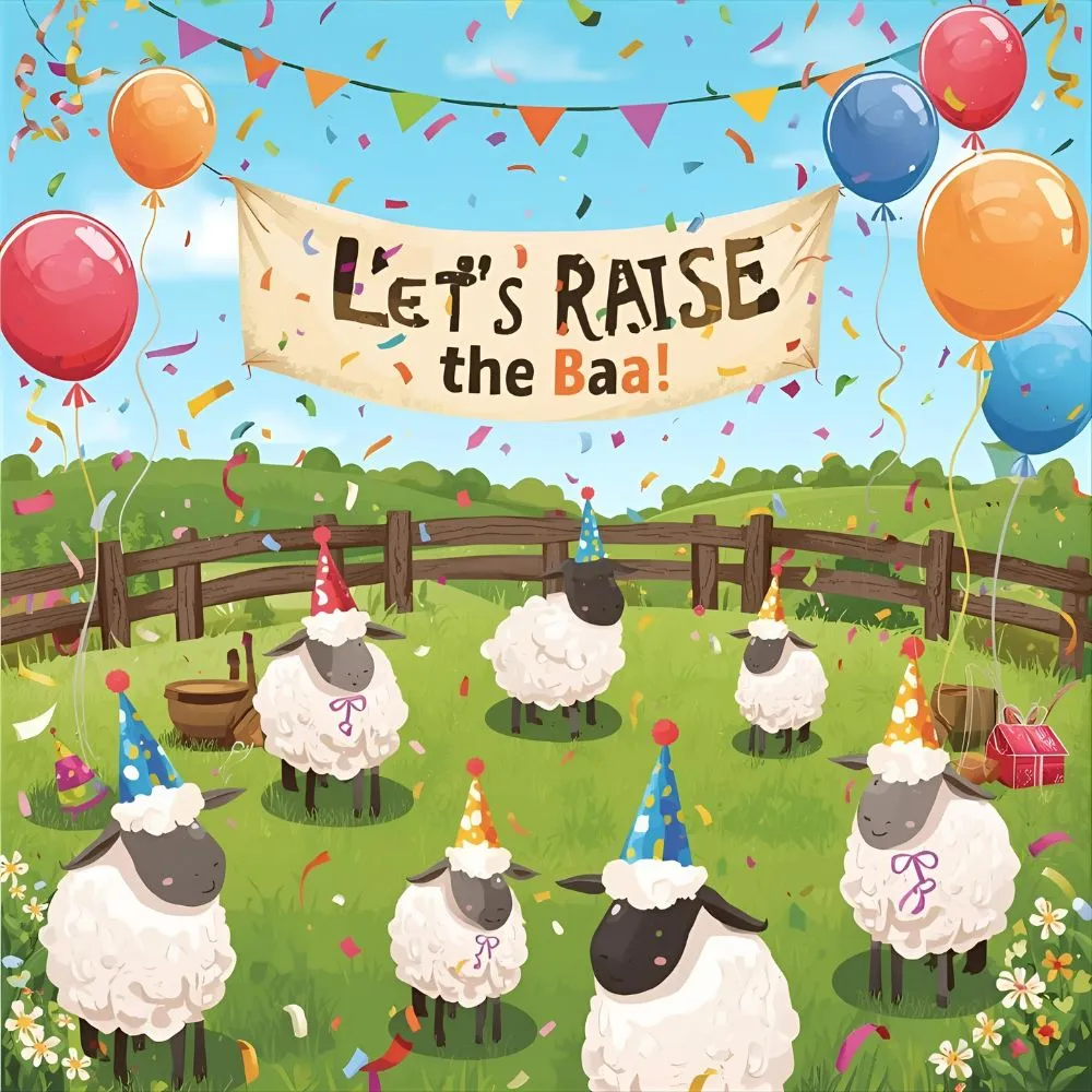 Party & Celebration Sheep Puns