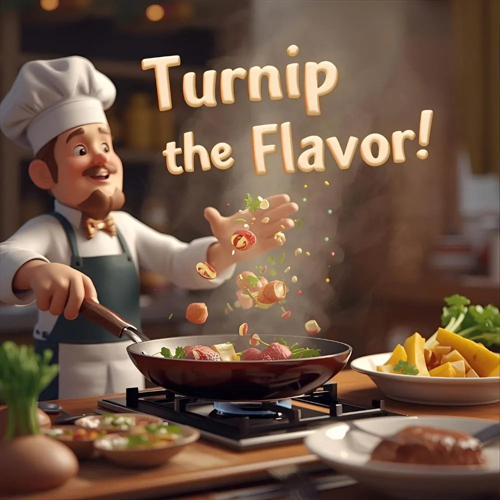 Turnip Puns for Foodies & Chefs