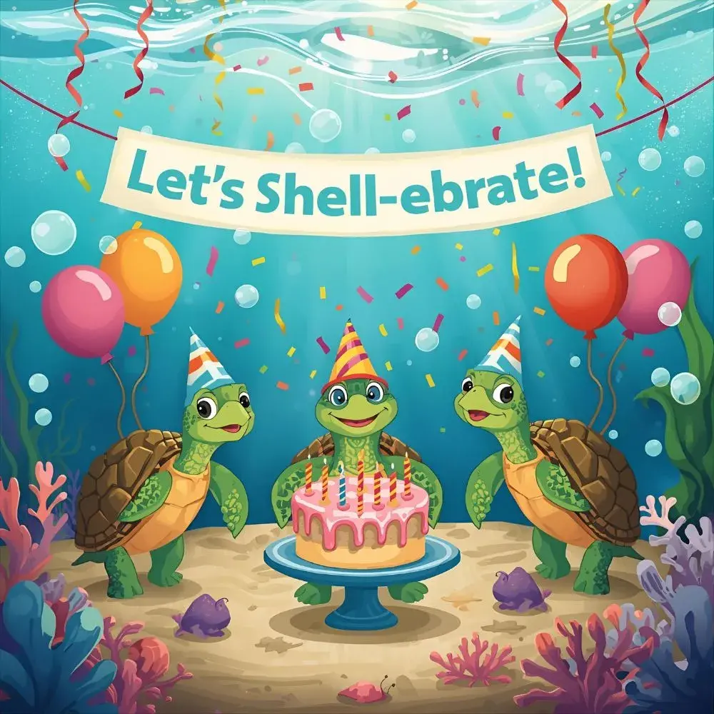 Beach & Ocean-Themed Turtle Puns