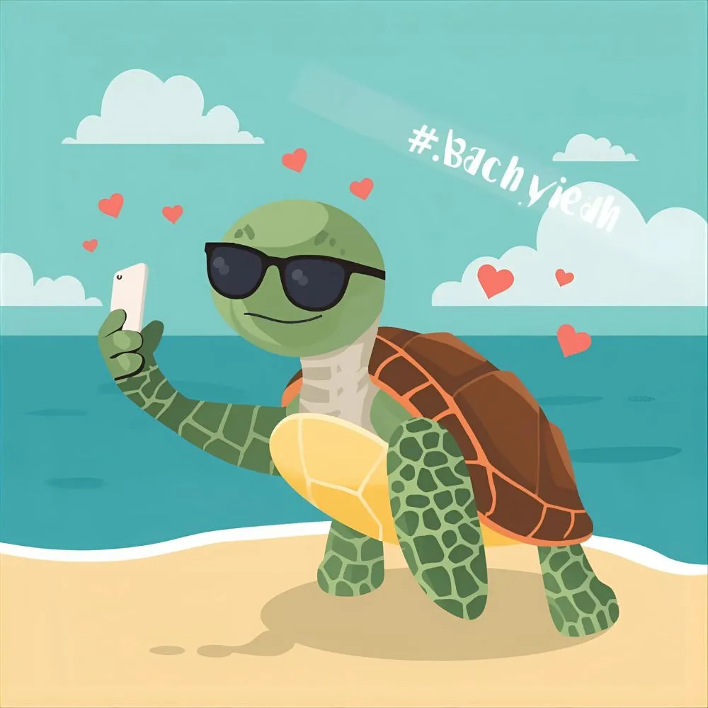 Turtle Puns for Instagram Captions