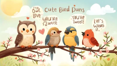 Cute & Clever Bird Puns