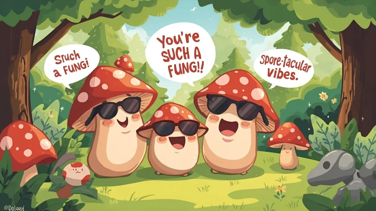 Mushroom Puns