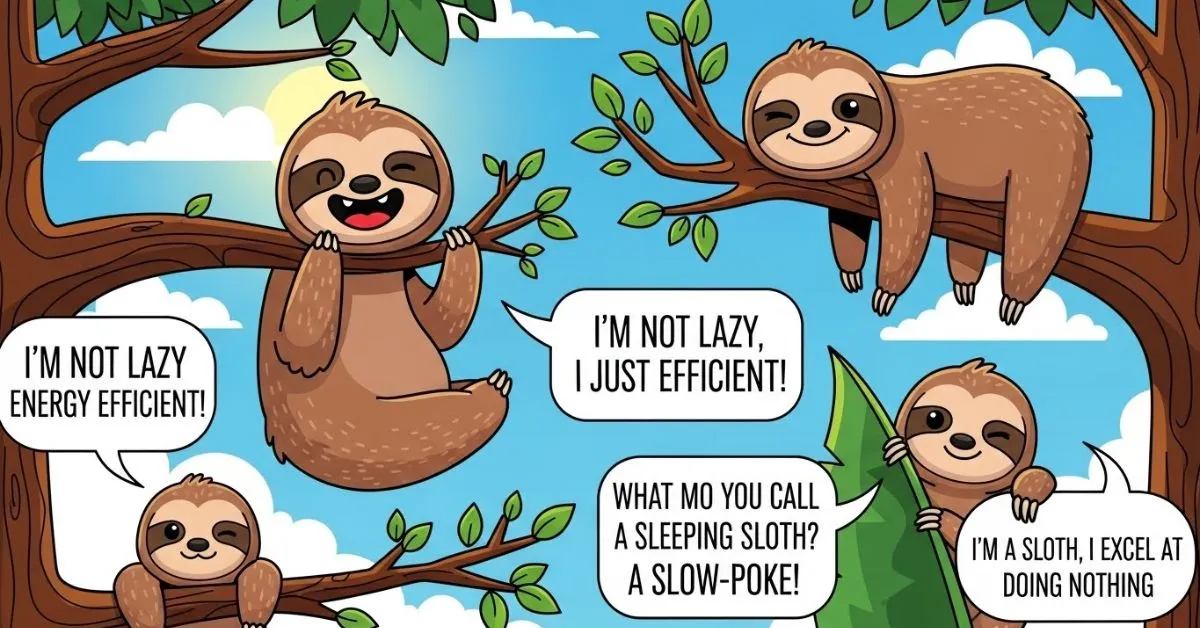 Sloth Puns