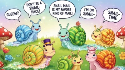 Snail Puns