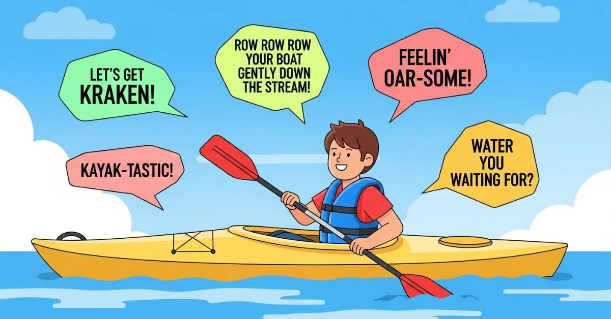 Kayak Puns