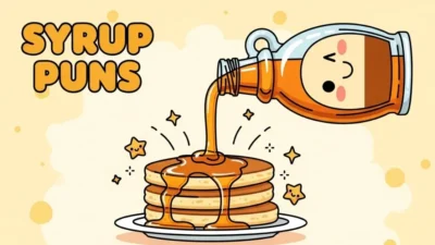 syrup puns
